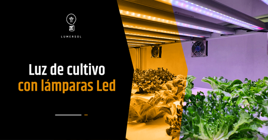 Luz de cultivo con lámparas Led