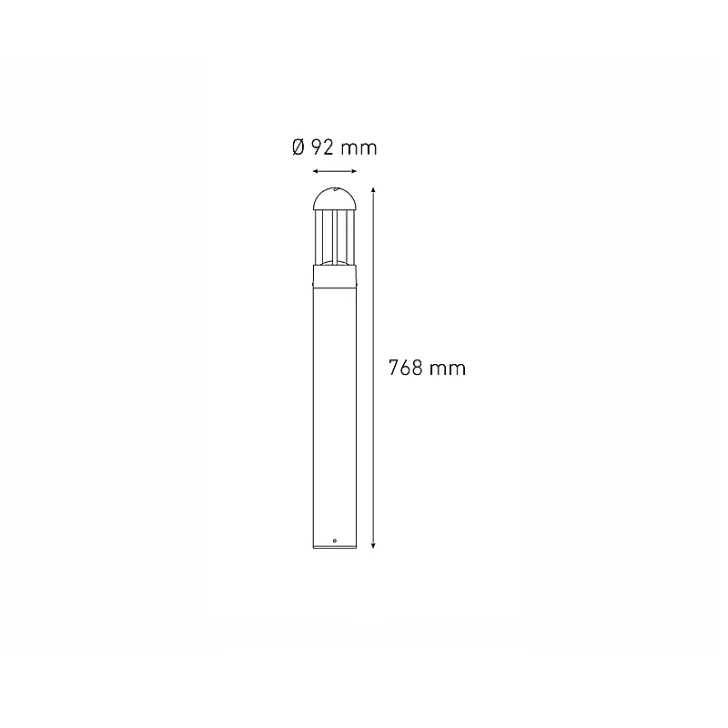 VENECIA D 80 6W 100-305V BFP 57K GR AC