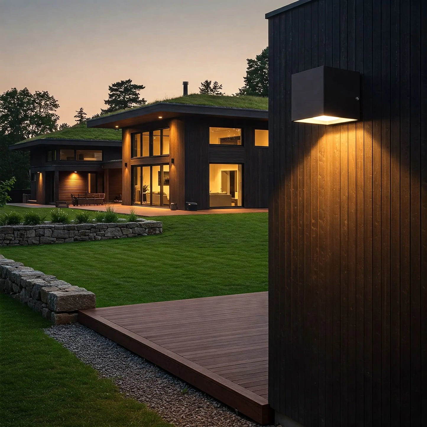 Lámpara LED Arbotante Cuadrado 41196 - 12W