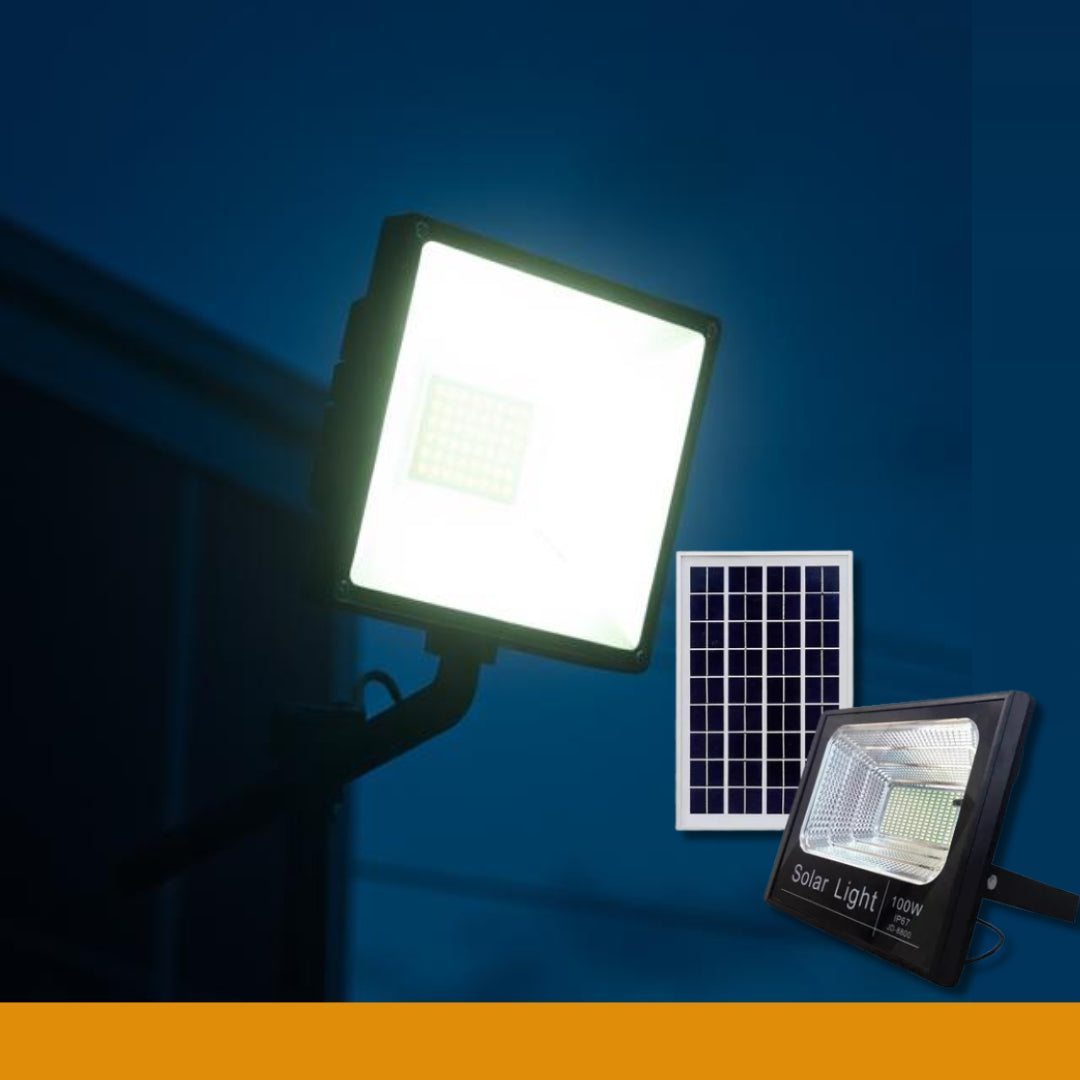 Lampara LED solar reflector 100W
