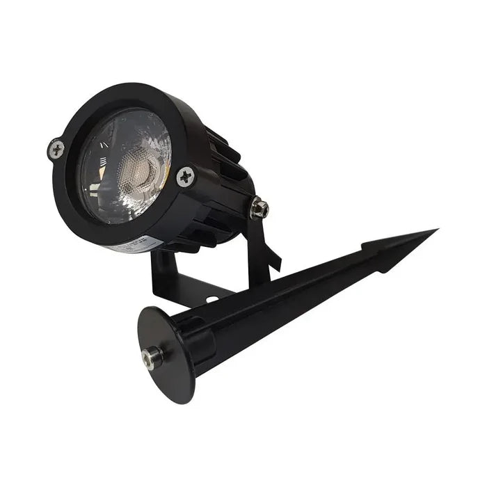 Luminario con estaca LED exterior 7W luz cálida 3 000K