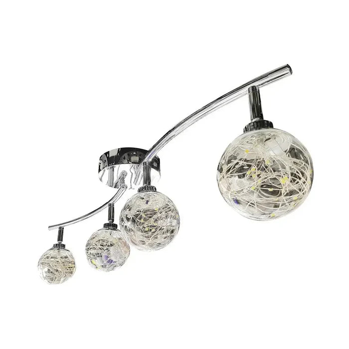Lámpara decorativa LED para sobreponer 4 esferas