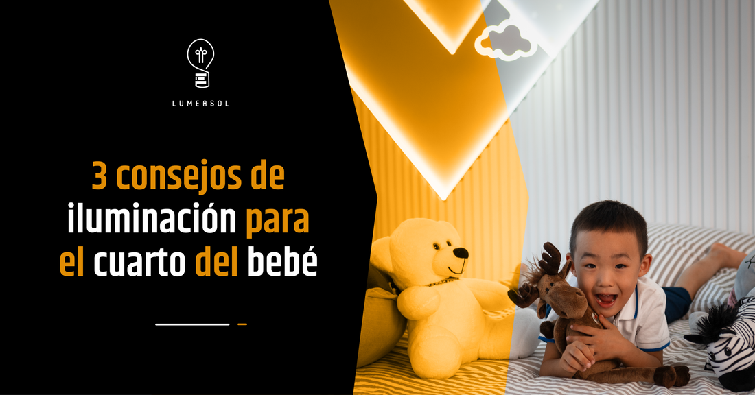 3 consejos de iluminación para el cuarto del bebé