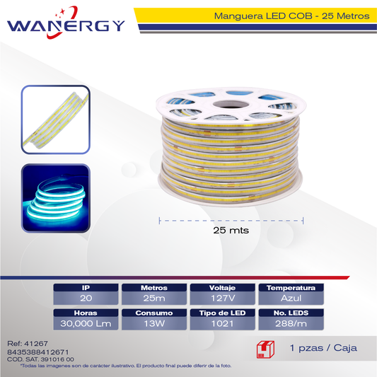 MANGUERA LED COB LED 1021 288D/M/UNION 67934