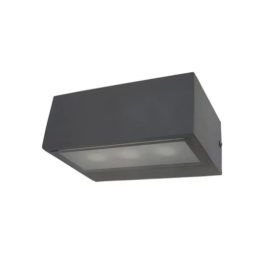 Luminario arbotante para pared de LED 8W luz directa cálida 3 000K