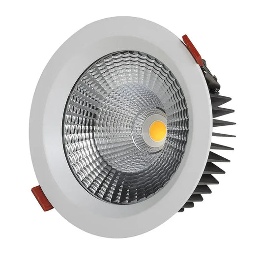 Luminario tipo downlight alta potencia LED COB 40W luz neutra 4 100K