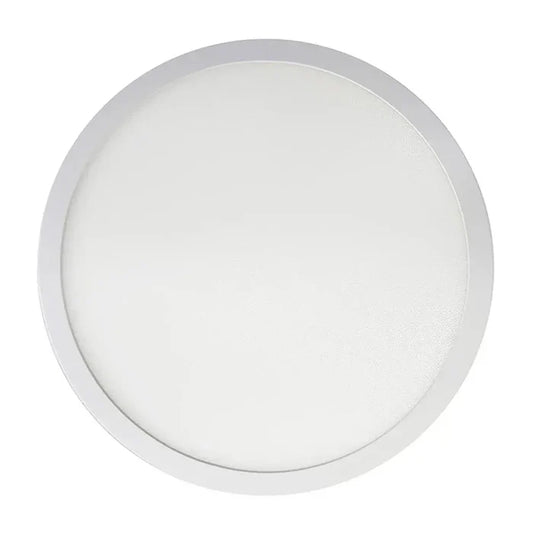 Panel circular para empotrar tipo downlight con bracket ajustable LED 20W luz cálida 3 000K