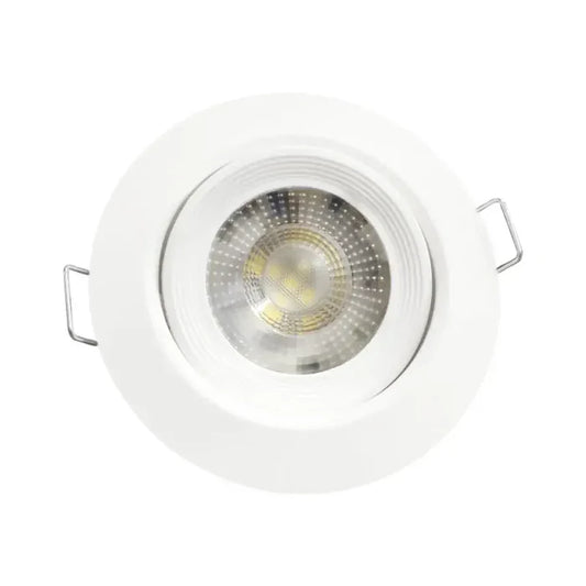 Luminario tipo spot dirigible para empotrar LED 3W luz blanca 6 500K