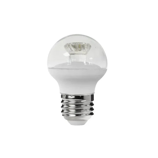 Lámpara tipo globo LED 4W base E26 luz cálida 3 000K