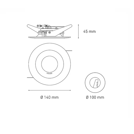 M 750 DOM 8W 100-240V 30K BC