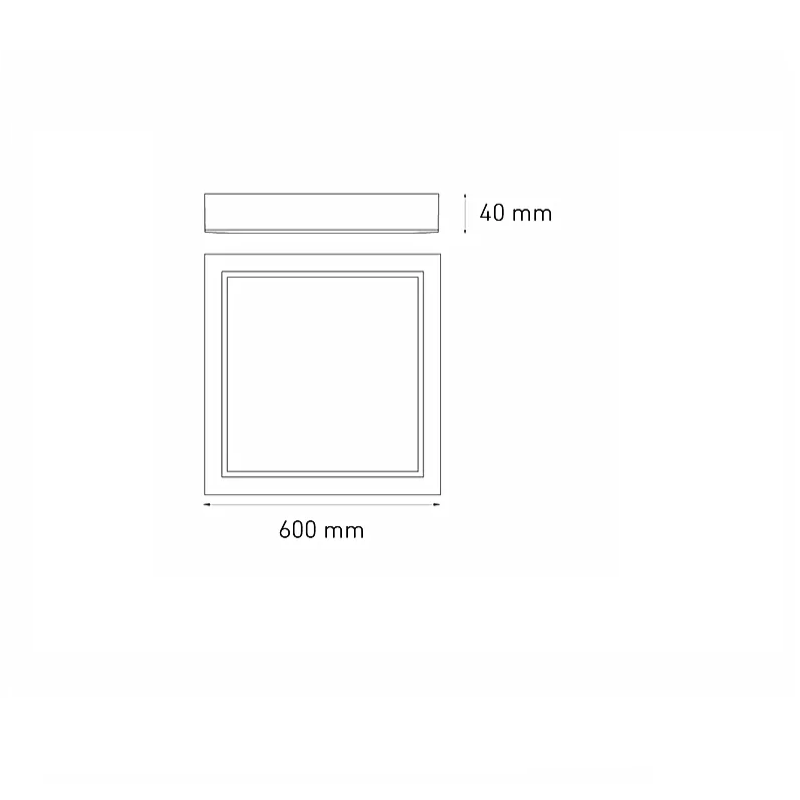 SQ 45 FLAT S 45W 100-305V 40K BC