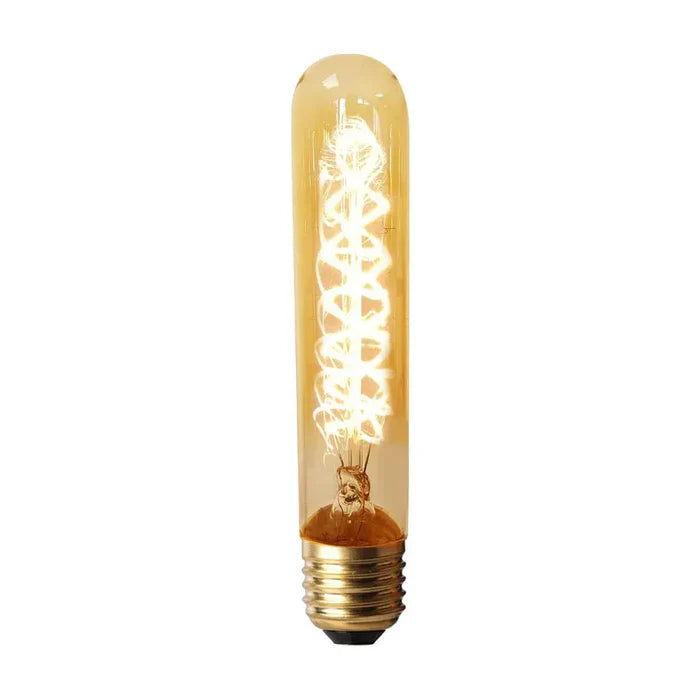 Lámpara incandescente vintage 40W bulbo tipo T28